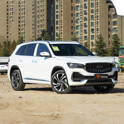 2023 brillante blanco negro coche Geely Monjaro vehículo de combustible coche con velocidad máxima de 215km/h
