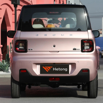 GEELY Panda Mini eléctrico de 4 asientos Pequeño coche vehículo energético Velocidad máxima km/h 115 Rojo/Azul