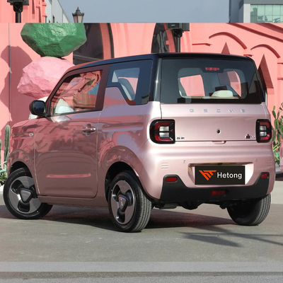 GEELY Panda Mini eléctrico de 4 asientos Pequeño coche vehículo energético Velocidad máxima km/h 115 Rojo/Azul