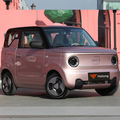 GEELY Panda Mini eléctrico de 4 asientos Pequeño coche vehículo energético Velocidad máxima km/h 115 Rojo/Azul