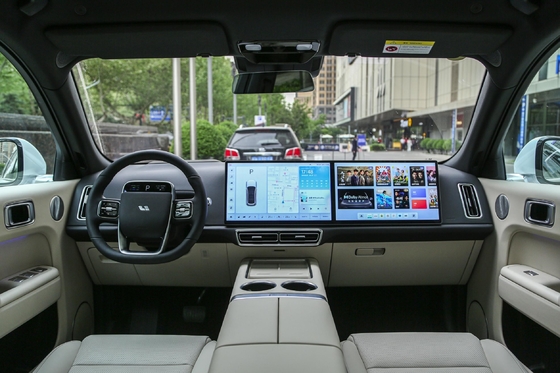 Coche híbrido L8 2023 SUV de lujo eléctrico mediano y grande con batería de litio ternario