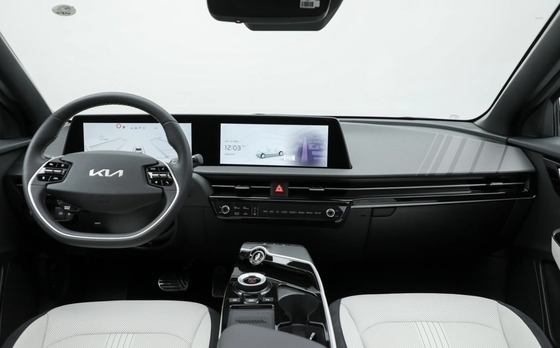 2023 Kia EV6 5 puertas 5 asientos Pure Electric Car con 671KM de alcance y tipo de motor gris