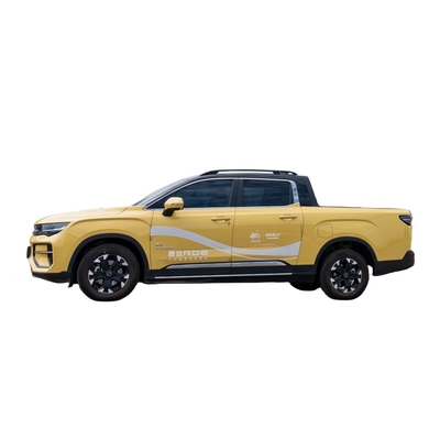 Range de 400-600 km de batería pura Geely RD6 Energy Pickup Truck con y entreejas de 3120 mm
