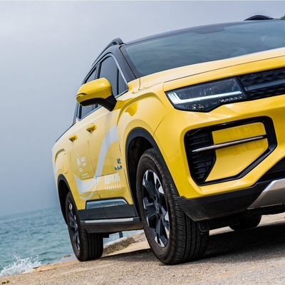 Range de 400-600 km de batería pura Geely RD6 Energy Pickup Truck con y entreejas de 3120 mm