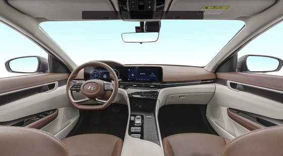 Hyundai Mingtu 2021 Limousine 1.5L/1.8L FWD Volante normal de tamaño mediano Coche usado