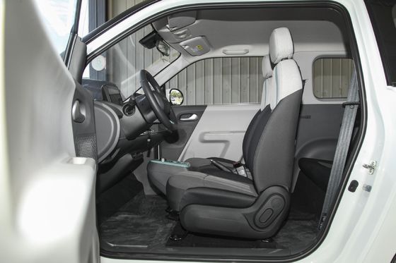 Green Changan Lumins 2022 Honey Sweet Tipo de automóvil eléctrico para adultos 822KG Peso del vehículo