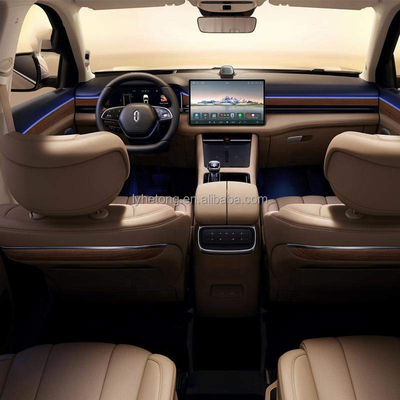 2023 EV chino de batería con dirección izquierda Evr Aito M5 M7 Ev Coche eléctrico con 5 asientos
