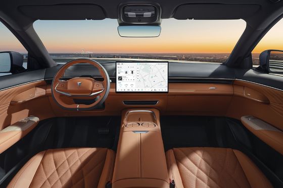 5 asientos Changan Deepal S7 SUV híbrido EV Carro con dirección izquierda y distancia entre ejes de 2900 mm