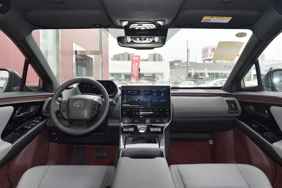 Vehículos eléctricos de pasajeros 2022 Toyota BZ4X PRO EV Carro 4 ruedas Larga resistencia 615KM