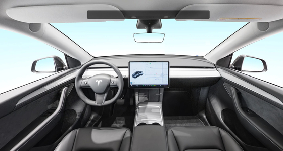 2022 Facelift 4WD Tesla Vehículo eléctrico de 5 asientos para automóviles de tamaño medio Combustible 1000kg-2000kg
