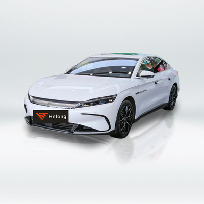 610km Vehículos energéticos BYD Han EV Verde sedán eléctrico de 4 puertas con velocidad máxima de 185Km/h